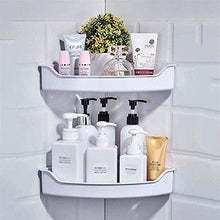 Zixin Bagno Scaffale for Parete Plastica Plastica Cosmetic Storage Basket Impermeabile Immobile Impermeabile Treppiede a Prova di umidità