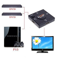SaySure - Mini 3 Port HDMI Switch Switcher HDMI Splitter HDMI Port for HDTV
