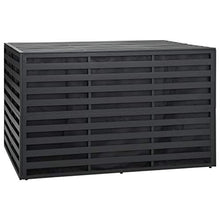 Tidyard Contenitore per Giardino, Baule da Giardino, Baule Contenitore da Esterno in Alluminio 150x100x100 cm Antracite