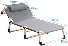 GAOFQ Lettino da Giardino Sedie da Giardino Reclinabile Pieghevole Letto per Gli Ospiti, Ufficio con batuffolo di Cotone Letto da Pranzo Letto di accompagnamento Ampio Letto Singolo da 68 cm