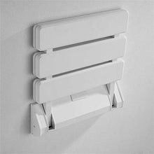 ZHJFDJ Accessori da Bagno - ABS Antiscivolo Bathroom Wall-Mounted Sedia Pieghevole Anziani/Donne Incinte/Scarpe disabili Scarpe Balneazione sicura Sedile Sgabello Max.180kg (Red)