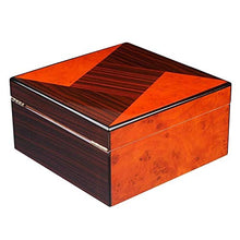 Auoeer High Gloss Finito Cigar Box Cedar Cigar Humidor Cigar Box con