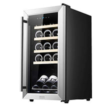 Cecotec Cantinetta GrandSommelier 15000 Inox Compressor. 15 bottiglie, compressore, alte prestazioni, temperatura regolabile, classe di efficienza energetica A