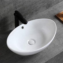 Yxx max -Lavabo Ceramica controsoffitto Lavelli Art Lavabo Domestica Lavabo lavandino Eropean Style (Senza Rubinetto) -59x38x19cm Lavandino del lavabo