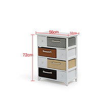 ZHongWei-- Armadietto a cassetti Armadietto a cassettiera Armadi in Legno massello Armadi di stoccaggio Cassetti - Mobili da Salotto in Stile in Legno massello
