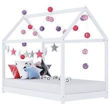 FAMIROSA Giroletto per Bambini Bianco in Massello di Pino 90x200 cm-3351