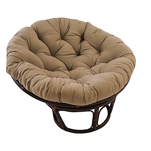 Yxxc Addensare Rotondo Papasan Sedia Cuscino Sedia Altalena Tappetino Cuscino per Sedia A Dondolo Pad Appeso Amaca, Nido D'uovo Cuscino Sedia M Diametro110cm
