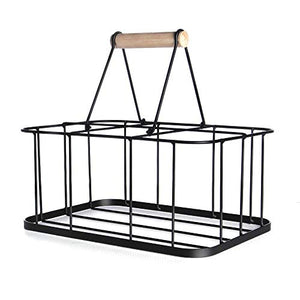6 Cassa / supporto per bottiglia di latte | Cassa del latte porta di casa | Portabottiglie e portabottiglie di vetro | Milk Minder | M&W
