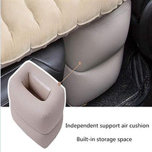 HongLianRiven Lettino da Viaggio Lettino da Viaggio Sedile Posteriore Air Letto Portatile Viaggio Gonfiabile Letto Aria della Base Auto Gonfiabile Floccato Letto materassino con Built-in Cuscino 5-26