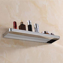 WDGNY mensola da bagno mensola da bagno in rame a parete per vasca da bagno quadrato organizzatore doccia mensola da cucina con finitura cromata fissaggio a vite 0719