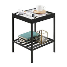 &ripiano di stoccaggio Scaffalature Nordic Home Bedroom Comodino Simple Modern Living Room Tavolino Espositore Scaffale di finitura (Color : A)