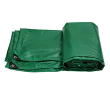 MHBGX Teloni, Tela Cerata Impermeabile Verde - Ombreggiatura in Tessuto Esterno per Camion Protezione Solare Tela Spessa Isolamento Oxford 450 G / M2 (Spessore 0,42 Mm),Verde,4X8M