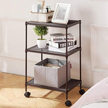 BLWX LY Organizzatore di Servizi for la casa di Piccole Dimensioni a 3 Piani, ripiano da Cucina Semplice, Rack di stoccaggio Mobile for Forno a microonde, Soggiorno, Bagno, Camera da Letto