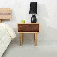 KANJJ-YU Semplice Un cassetto Design in Legno Comodino Night Stand for Camera Tavolo d'angolo
