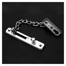 LXHY Catena della Porta Acciaio Inossidabile Sicurezza Porta Scorrevole Catena di Blocco antifurto di Sicurezza della Protezione Har Hardware Domestico