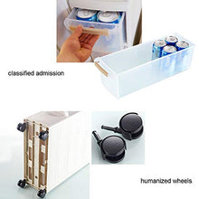 ASDAD Mensola da Bagno in Stile Nordico Armadietti per Toilette Semplici Fessura Bianca Cassetto Portaoggetti in Plastica Comodino in Plastica Armadietti A più Piani Armadio per Mobili A 4 Livelli