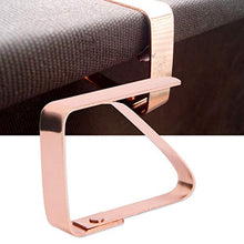 Cyrank Clip per tovaglia da 4 Pezzi, Morsetti per tovaglia in Acciaio Inossidabile, Clip per tovaglia per Picnic, tavoli da Esterno, casa, Cucina, Ristorante, Matrimonio