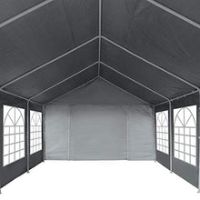 Festnight- Tendone per Feste in PE 4x8 m Grigio
