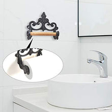 Portasciugamani Retro Asciugamano Da Bagno In Ferro Battuto Porta Asciugamani Di Carta Porta Asciugamani Asciugamani Appendi Appendiabiti Da Parete Accessori Da Parete (B)