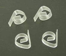 Weiqiao® - 50 mollette trasparenti in plastica antiscivolo per tavolo, strumento di fissaggio per casa, ristorante e picnic