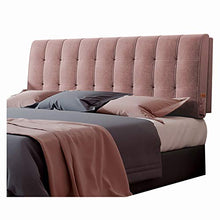 WENZHE Cuscino Testiera Letto Cuscini Lettura Capezzale, Fibra Superfine Pieno Non Crollato, Usato per Letto Matrimoniale Singolo, 10 Colori (Color : Pink, Size : 150x60x10cm)