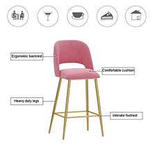 XIAOQIAO Sgabelli da Bar, sgabelli Alti ad Altezza Fissa 65 cm / 75 cm, sedie da Bar Alte con Schienale ergonomico e Comodo poggiapiedi, Resistenti e robusti