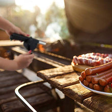 Relaxdays Soffiatore Barbecue Manuale, Set da 2 Ventola a Manovella, Grill, BBQ, Phon, Accessorio da Grigliata, nero