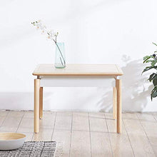 N/Z Tavoli da Tavolo per Attrezzature quotidiane Tavolo Pieghevole Tavolo da caffè Quadrato in Legno massello Tavolo da Balcone Multifunzione Mini Tavolo Quadrato