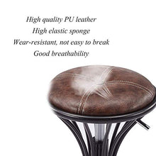 Poltrone Nubao Bellezza Sgabello Barber Sedia Girevole Sedia dell'ufficio Home Bar Stool, Blu, Style1 (Color : Brown, Size : Style2)