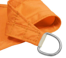 Tende a vela Kookaburra - Triangolare 5.0m Arancione Tessuto Impermeabile