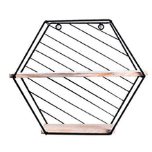 Semplicità Elegante Scaffale Scaffale a Muro Mobile Scaffali Scaffale Portariviste Multifunzione Geometrico Semplice in Ferro, 4 Dimensioni, HJJ, C30CM