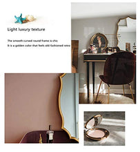 CJHOME Specchio da Bagno Illuminato, Specchio da Bagno Illuminato, Specchio da Bagno con Touch LED, Grande Specchio Ovale con Cornice in Metallo, Specchio Rotondo a Figura Intera,with LED,60 * 80