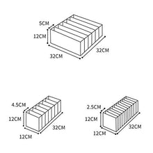 Yumech 3 Pz/Set Biancheria Intima Cassetto Organizzatori di Stoccaggio Biancheria Intima di Stoccaggio Vestiti Scatola di Calze Cravatte Bra Panty Armadio Armadio Organizzazione Cassetto