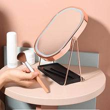 Makeup mirror Specchio per Il Trucco da Tavolo a LED con Lampada a Specchio Che Carica Il Desktop Net Red Student Dormitory Fill Light Specchio per Il Trucco Specchio per Il Trucco Oscurante