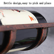 XFPINK Portabottiglie da Parete per 8 Bottiglie, Portabottiglie da Vino per Bar Ristoranti Bar KTV