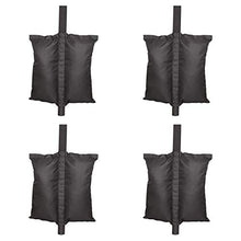 Confezione da 4 Ssacchi di Sabbia per Tende da Tettoia, Sacchetti per Pesi di ,Doppia Cucitura 600D Oxford Resistente Peso Gamba Sacchi di Sabbia per Tenda Pop Up all'aperto Patio ombrelli.