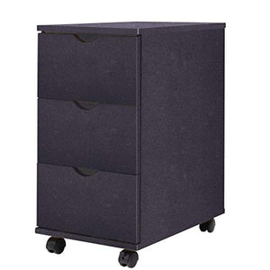 XHCP Cassettiera Credenza Comodino Cassettiera Armadietto in Legno massello di Abete 80x36x75 cm