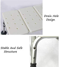 TY-Sgabello da bagno Bath Chair Senior/Donna Incinta, Piscina Mare, Presidente della Lega di Alluminio Antiscivolo Riabilitazione Chair Sicurezza