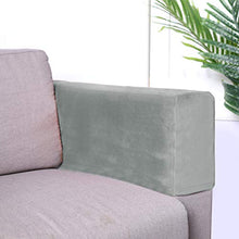 VOSAREA 2 Pezzi Divano Bracciolo Copertura Universale Bracciolo Protezione Elastica Divano Braccio Slipcovers Mobili Reclinabile Divano di Stoffa per La Casa Ufficio