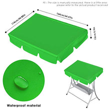 Yinuoday - Tettoia a dondolo impermeabile e copertura per altalena per giardino, patio, altalena