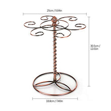Fesjoy Scaffale per asciugare Il Bicchiere di Vino,ripiano per Il Bicchiere di Vino Scaffale per asciugare Il Bicchiere di Vino Rosso Scaffale in Vetro 6 Scaffale di stoccaggio per Vino in Vetro