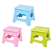 KOLOSM Sgabello Pieghevole da Bagno Sgabello del Passo Pieghevole per Adulti e Bambini Heavy Duty Portatile Pieghevole Pieghevole Sgabello Cucina Giardino Bagno Steping Sgabelli (Color : Pink)