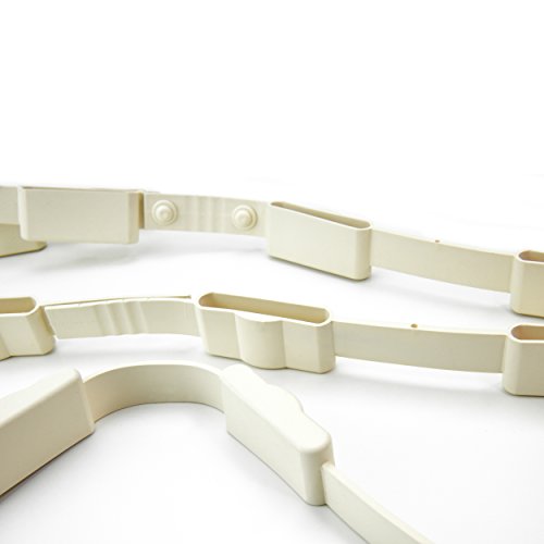 Listelli per doghe in gomma da 53 mm (coppia)