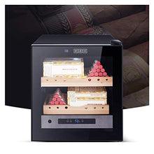 EVEN Humidor Personalizzato, Humidor per Sigaro termoelettrico per sigari, 2 Dimensioni, scaffalatura Classica in Cedro