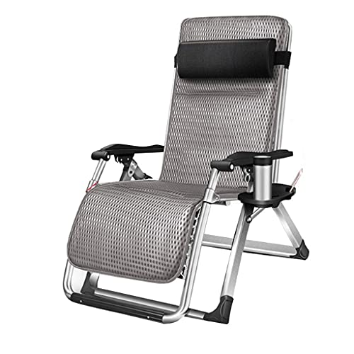 Lettini Pieghevoli Lettini Prendisole Sedie a Sdraio per Esterni Sedie da Giardino con Portabicchieri | Sedia da Patio per Adulti Heavy Duty |