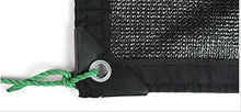 CHAOFEI Riparo da Sole Nero per Esterni, Rete Ombreggiante in Rete Hdpe con Foro per Appendere, per Campeggio, Escursionismo, Giardino, Serra, Tetto per Auto, Tenda da Sole, Tenda da Sole 3 * 5M