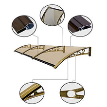 YF-Barstool Tenda da Sole da Giardino per Patio, Tenda da Sole Esterna, Tenda da Sole per Porta sul Retro, Veranda, Finestra (80 X 200 cm, 100 X 200 cm, 120 X 200 cm)
