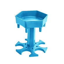 NSSTAR Distributore di Bevande con Supporto, Distributore di 6 Bicchierini E Portabicchieri Dispenser di Liquori Regali per Feste Giochi per Bere Bicchierini
