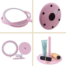 Stella Fella. Specchio Cosmetico for Il Trucco Illuminato A LED, Specchio con Touch Screen Dimmerabile, Specchio Illuminato Portatile for Viaggi, Bagno