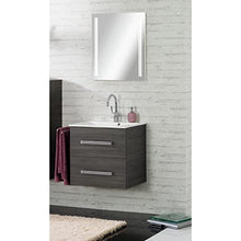 Fackelmann Set di mobili da Bagno Como Mobiletto da Bagno/lavabo/Specchio